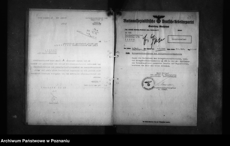 Obraz 20 z jednostki "Kriegsverdienstkreuze- Reichsbahn"