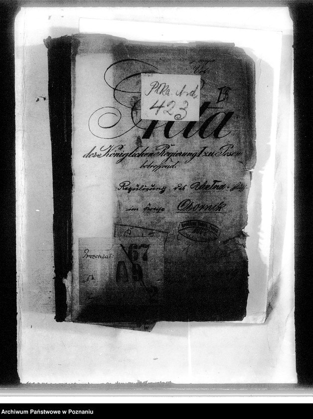 Obraz 4 z jednostki "Regulierung des Wełna im Kreise Obornik"