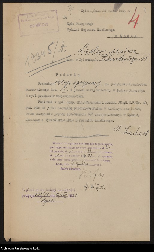 Obraz 6 z jednostki "Małka Lejda- sklep spożywczo-kolonialny, Zgierz"