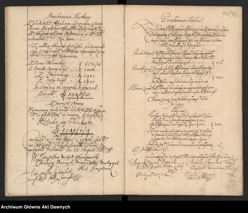 image.from.unit.number "Rozliczenie skarbowe z lat 1661-1676."