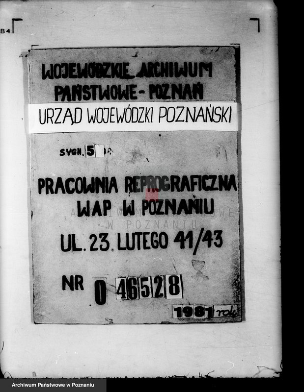 Obraz 1 z jednostki "Protokoły z zebrań periodycznych w starostach /kierowników władz i urzędów niezespolonych z terenu poszczególnych powiatów omawiające ogólną sytuację polityczną i społeczno-gospodarczą"