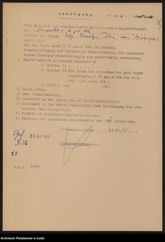 Obraz 17 z jednostki "Zelig Bornsztajn- sprzedaż ubiorów męskich i damskich"