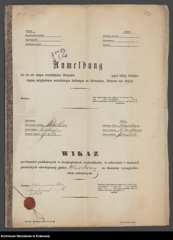 image.from.unit.number "Dominium Błaszkowa (Błaszkowa - część ) - Janowski Józef Joachim"