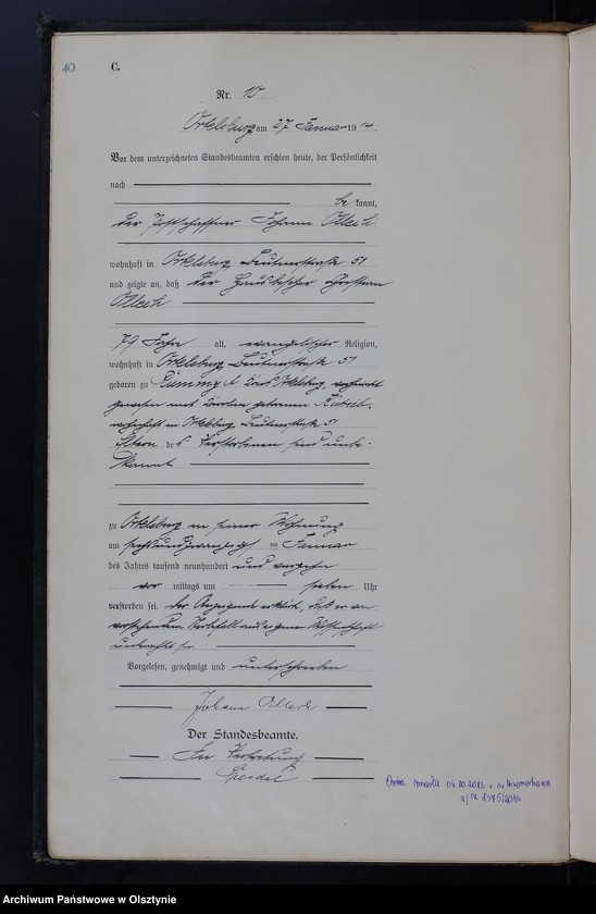 image.from.unit.number "Sterbe-Haupt-Register Nr 1 - 200"