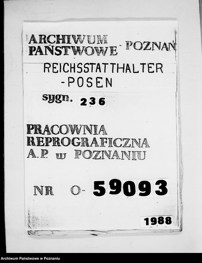 Obraz 1 z jednostki "Durchführung von Befestigungsarbeiten im Reichsgau Wartheland"