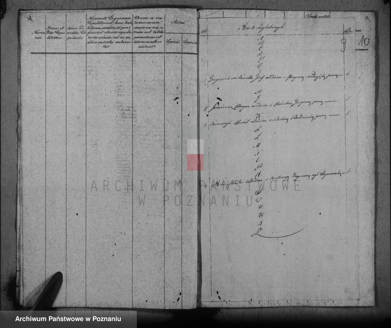 Obraz 9 z jednostki "Liber baptisatorum, copulatorum, mortuorum"