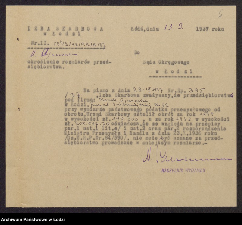 Obraz 8 z jednostki "Moszek Ojzerowicz- sprzedaż manufaktury i wyrób skarpet"