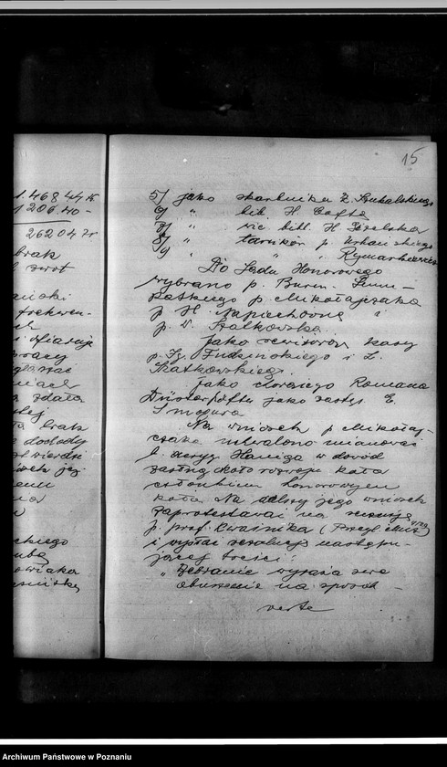 Obraz 19 z jednostki "Protokoły zebrań zarządu"