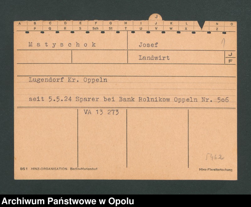 Obraz 3 z jednostki "[Matyschok Josef, Lugendorf]"