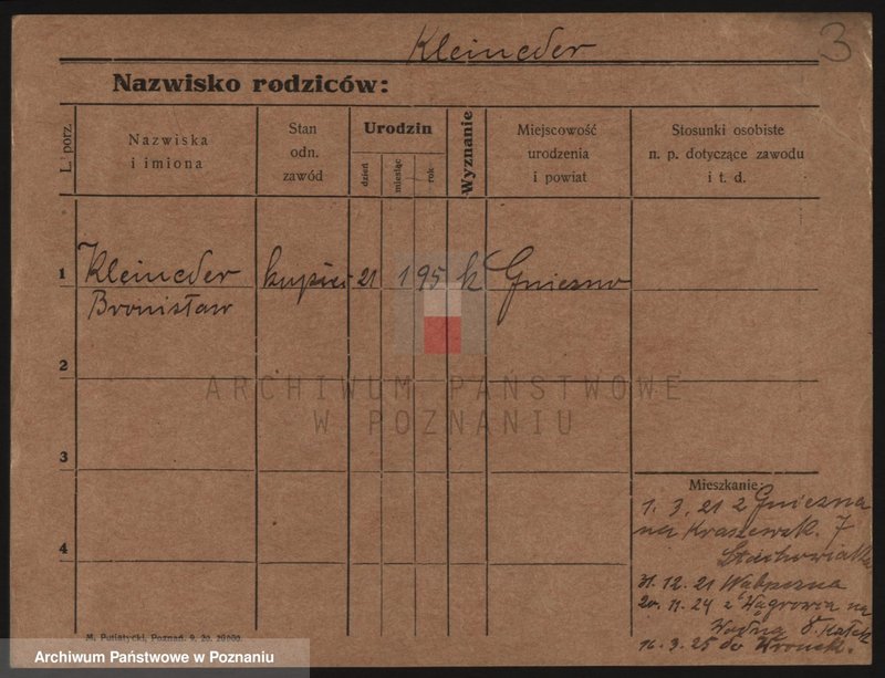 Obraz 3 z jednostki "Klajneder (Klein..) - Klapwyk"