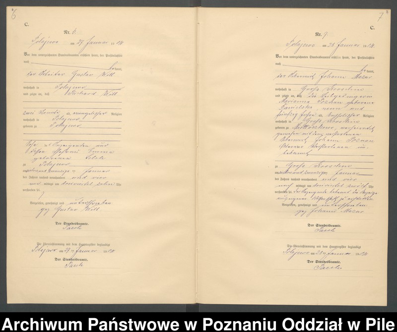 Obraz 6 z jednostki "Księga zgonów"