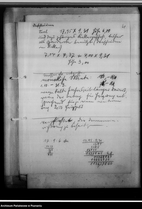 Obraz 8 z jednostki "[Wytyczne i korespondencja w sprawie zabezpieczenia magazynów archiwalnych]"