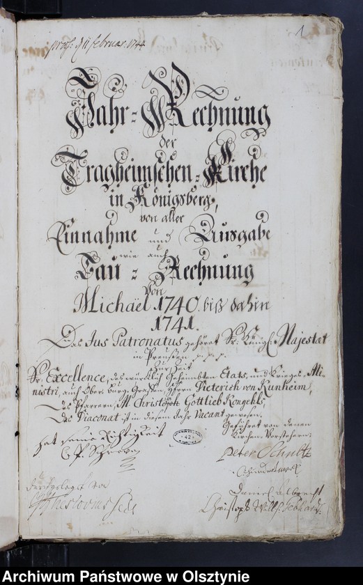 image.from.unit.number "Jahr-Rechnung von aller Einnahme und Ausgabe-Geld, wie auch Bau Rechnung"