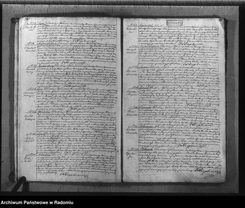 image.from.unit.number "Duplikat akt urodzonych, zaślubionych i zmarłych z parafii Głowaczów w roku 1855"