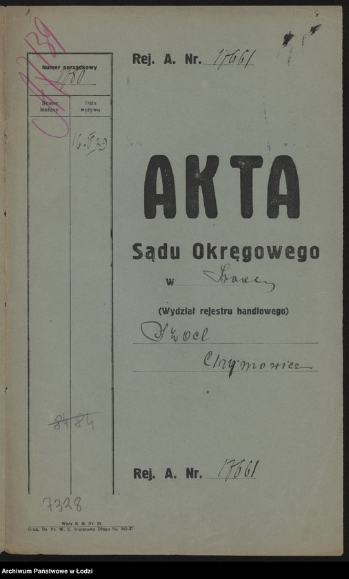 Obraz 2 z jednostki "Szoel Chymonowicz- sprzedaż manufaktury"