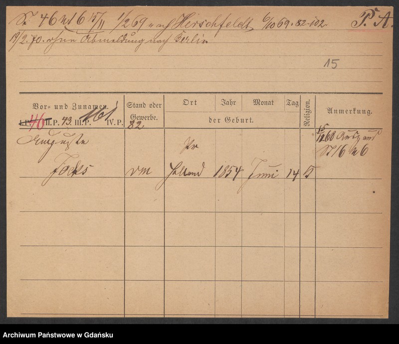 image.from.unit.number "Karty meldunkowe: Jochims - Jonawsky"