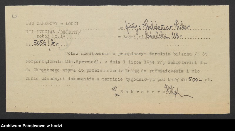 Obraz 7 z jednostki "Waldemar Weber – sprzedaż barwników anilinowych i produktów chemicznych"