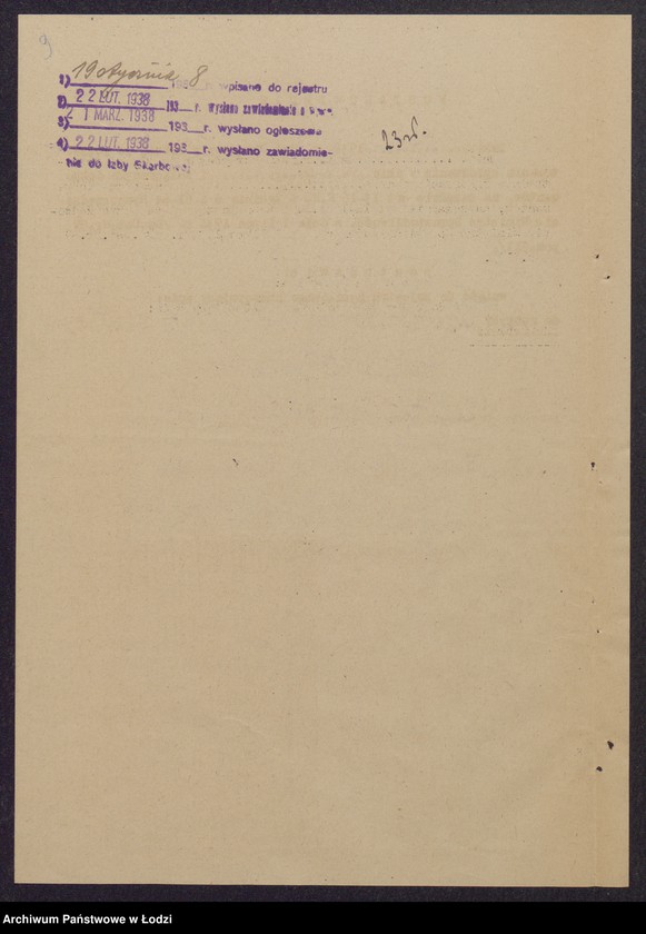 Obraz 11 z jednostki "Aron Hersz Rotenberg- skład sukna i kortów"