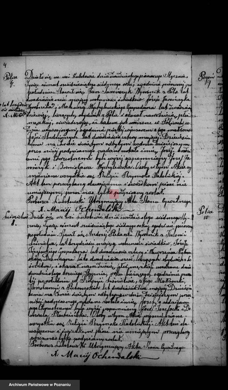 Obraz 6 z jednostki "Księga urodzeń, małżeństw i zgonu"