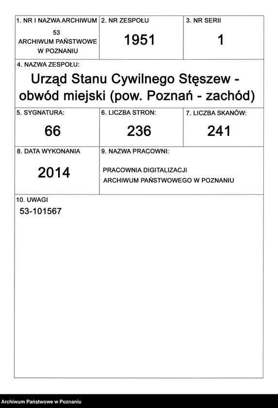 Obraz 1 z jednostki "Księga urodzeń"