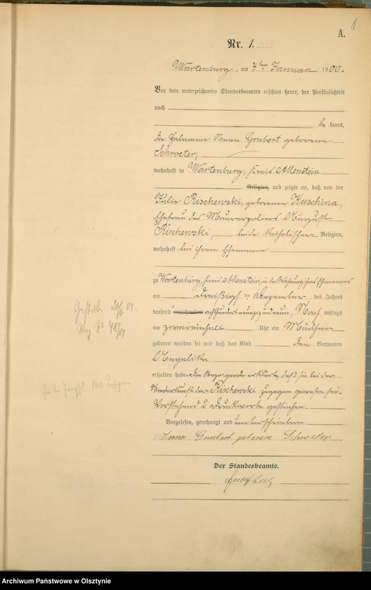 image.from.unit.number "Geburts-Haupt-Register Nr 1 - 182"