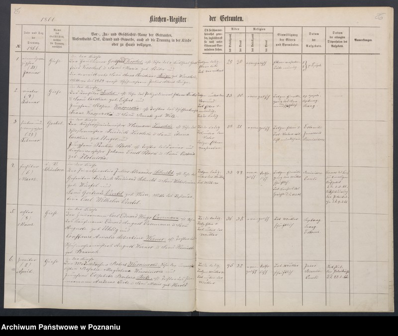 Obraz 16 z jednostki "[Akta urodzeń i chrztów, ślubów, zgonów]"
