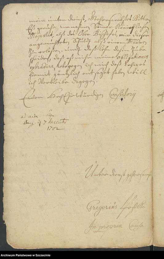 image.from.unit.number "Administrator des Fränkel- und Dörrren-Lehns zu Stargard gegen Gregorius Peßke und Kaufmann Jakob Pauli wegen Schulforderung"