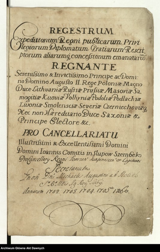 Obraz 4 z kolekcji "Księgi Sigillat Metryki Koronnej111"