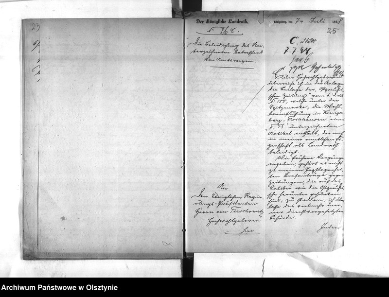 image.from.unit.number "Beiakten zu den Personalakten des Landraths [...] von Hüllessem"