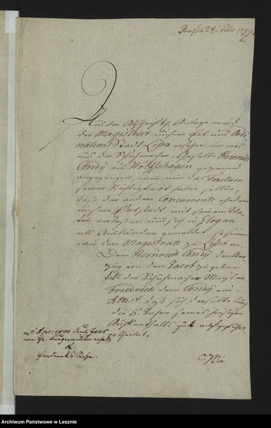 Obraz 4 z jednostki "[Akta betreffend den Schuhmachergesellen Jacob]"