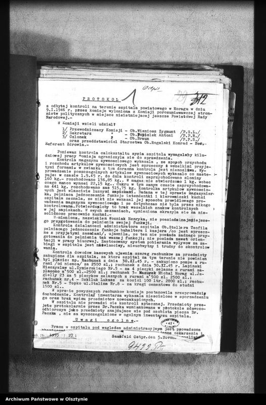image.from.unit.number "Protokoły i zarządzenia polustracyjne z inspekcji powiatowych /zespołowe/"