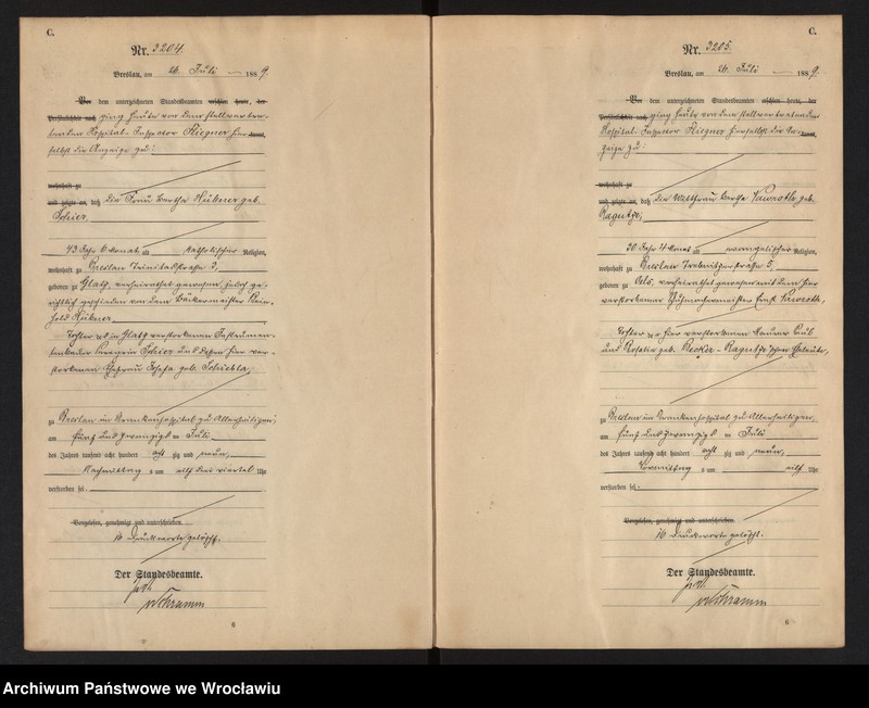 image.from.unit.number "Sterbe-Haupt-Register Breslau I 1889 Band 9"