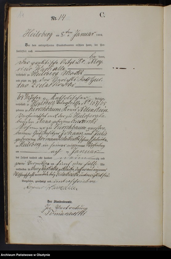 image.from.unit.number "Sterbe-Haupt-Register Nr 1 - 174"