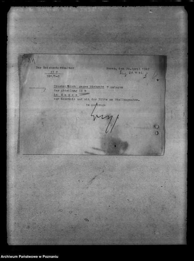 Obraz 18 z jednostki "Belieferung der Tierärzte und Medinzinalpersonen"