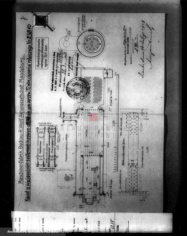 Obraz 11 z jednostki "Parowa cegielnia i fabryka wyrobów cementowych M. Turski - Piaski pow. gostyński"