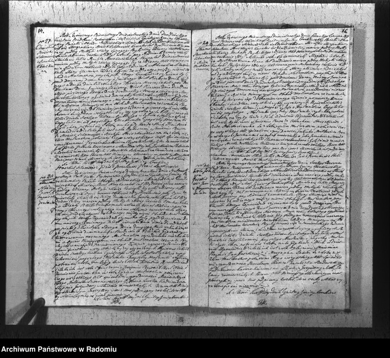 image.from.unit.number "Akta Stanu Cywilnego Parafii Cerekiew Urodzin Małżeństw i Zeyścia na rok 1819"