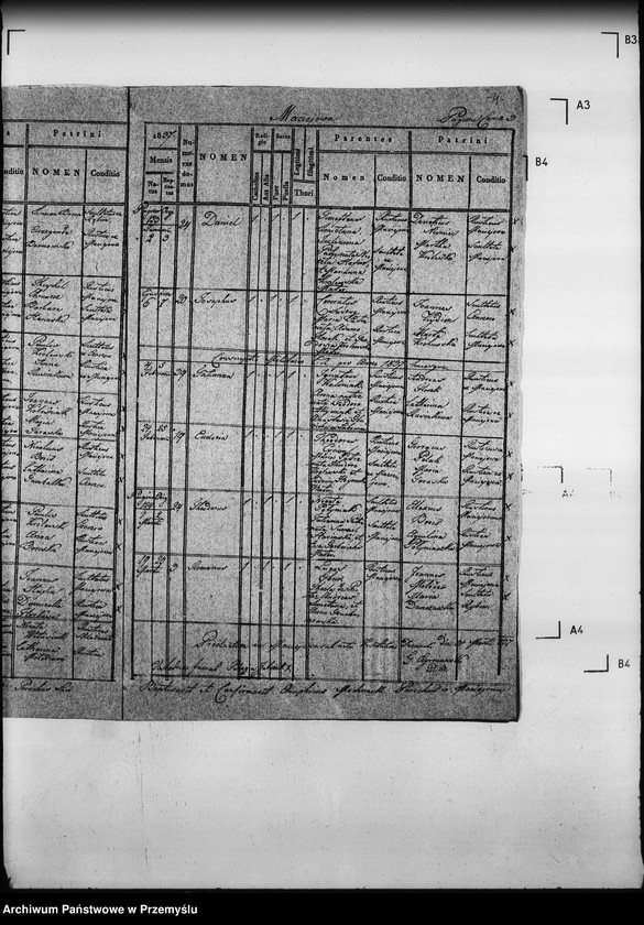 image.from.unit.number "[Kopie ksiąg metrykalnych parafii Maciejowa z filiami Barnowiec, Czaczów, Margoń, Składziste, Roztoka Mała, Rybień, Złotne (dekanat Muszyna)]"