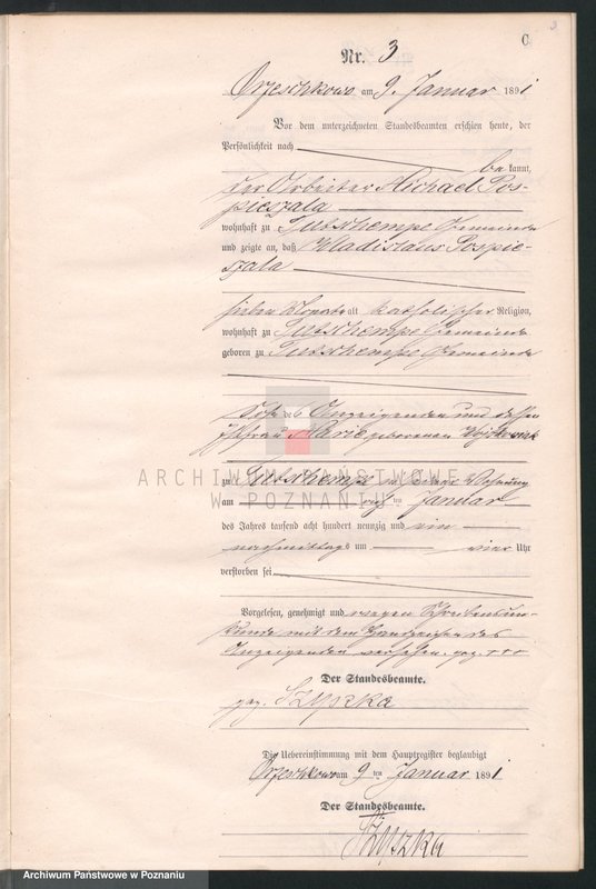 Obraz 6 z jednostki "Księga zgonów"