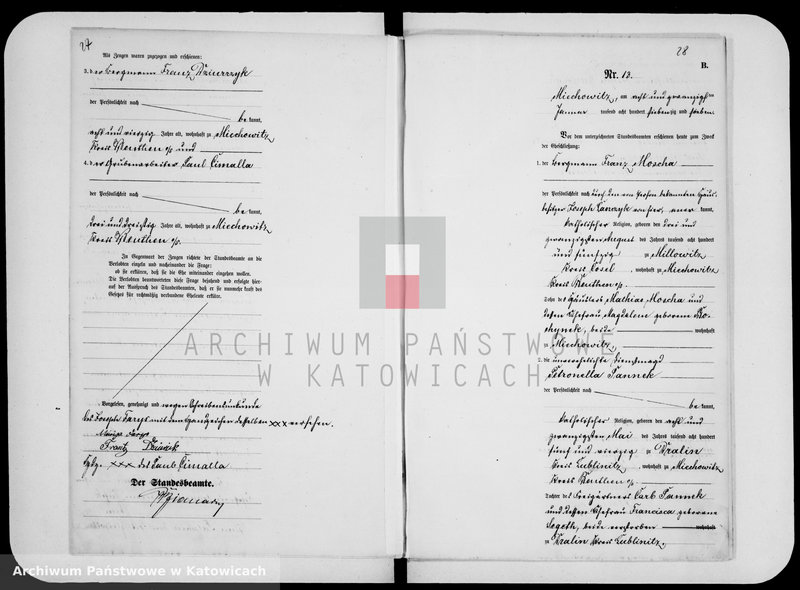 image.from.unit.number "Księga małżeństw za rok 1877 [nr 1 - 56]"
