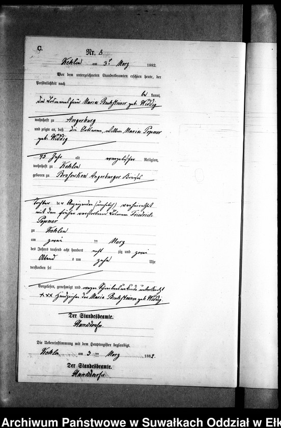 image.from.unit.number "Sterbe-Neben-Register des Preussischen Standes-Amtes Kehlen Kreis Angerburg"