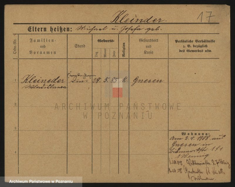 Obraz 17 z jednostki "Klajneder (Klein..) - Klapwyk"