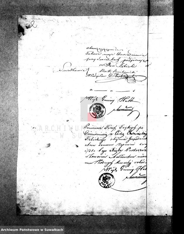 image.from.unit.number "[Dowody do akt małżeństw parafia rzym. - kat. Wigry] z roku 1852"