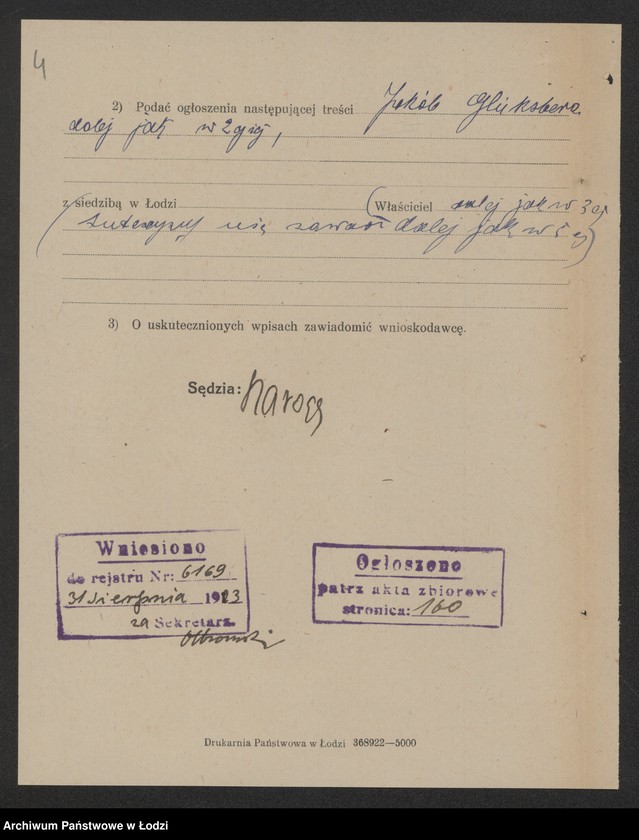 Obraz 6 z jednostki "Jakób Glüksberg – sprzedaż odpadków"