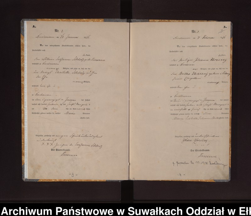 image.from.unit.number "Geburts-Haupt-Register des Königlich Preussischen Standes-Amtes der Stadt Nicolaiken Kreis Sensburg"