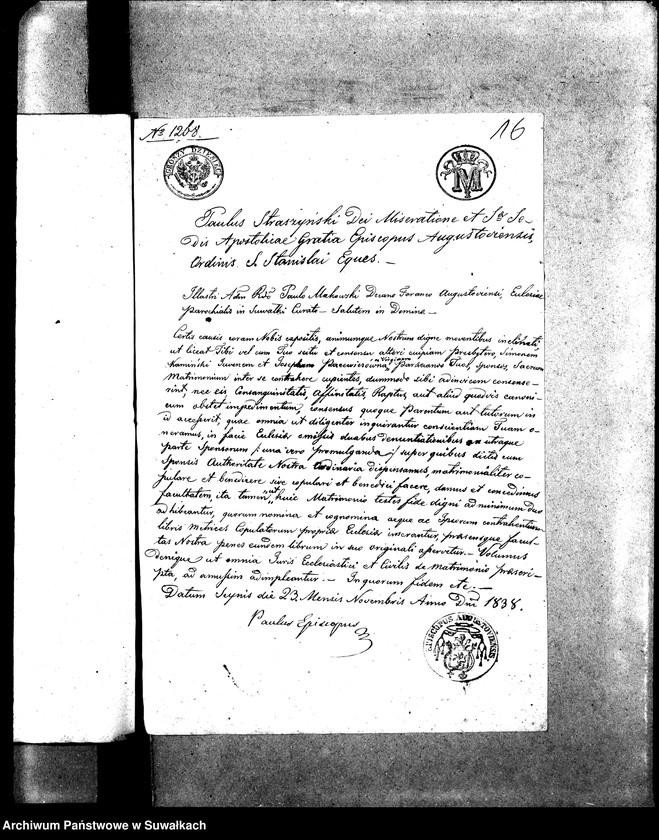 image.from.unit.number "[Aneksa z akt U.S.C. Parafii Suwałki]."