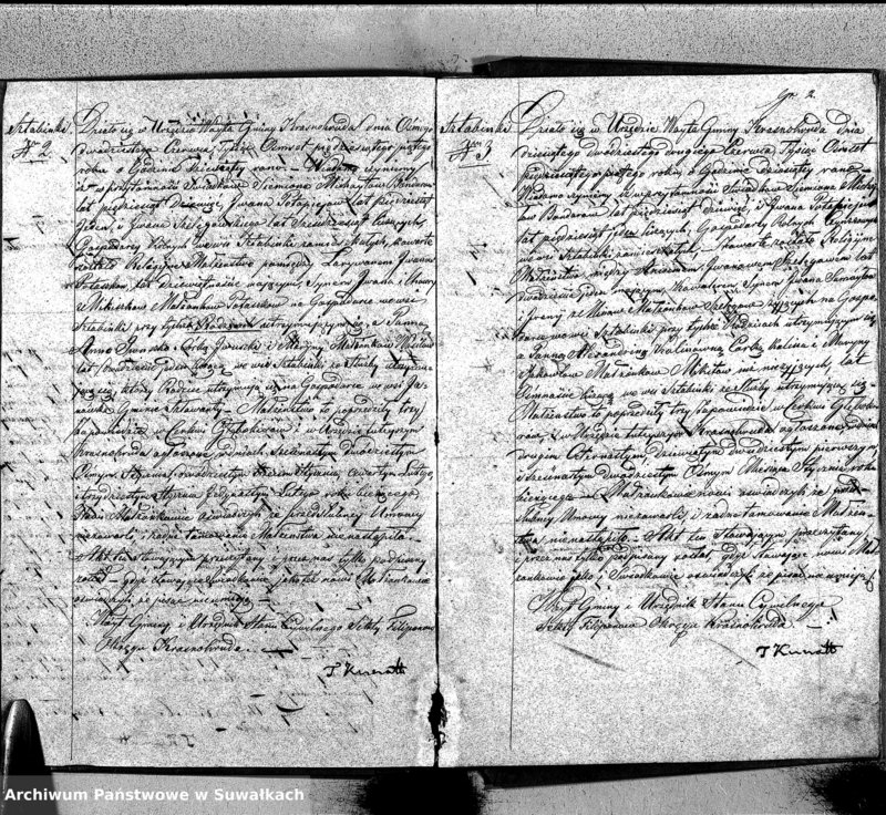 image.from.unit.number "Duplikat Urodzonych Zaślubionych i Zmarłych Sekty Filiponów w Gminie Krasnohruda na rok 1855"