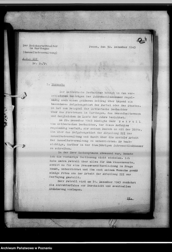 Obraz 8 z jednostki "Aufsätze und Abhandlungen aus Zeitungen und Zeitschriften."