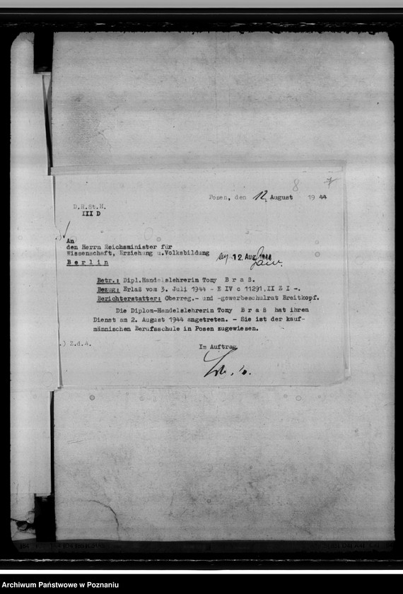 Obraz 12 z jednostki "Gewerbelehramt"