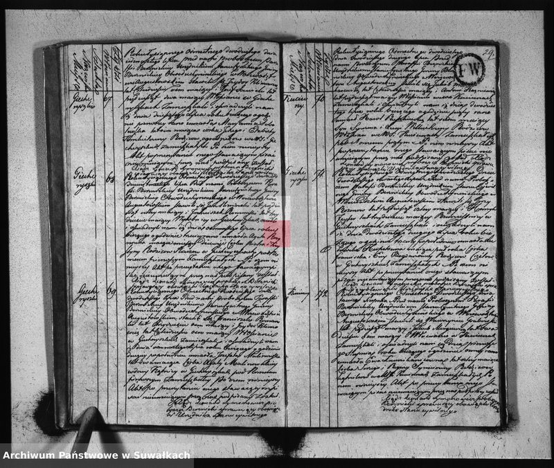 Obraz 16 z jednostki "Akta Zeszłych Gminy Berznickiey od dnia 1-o Stycznia 1820 Roku"