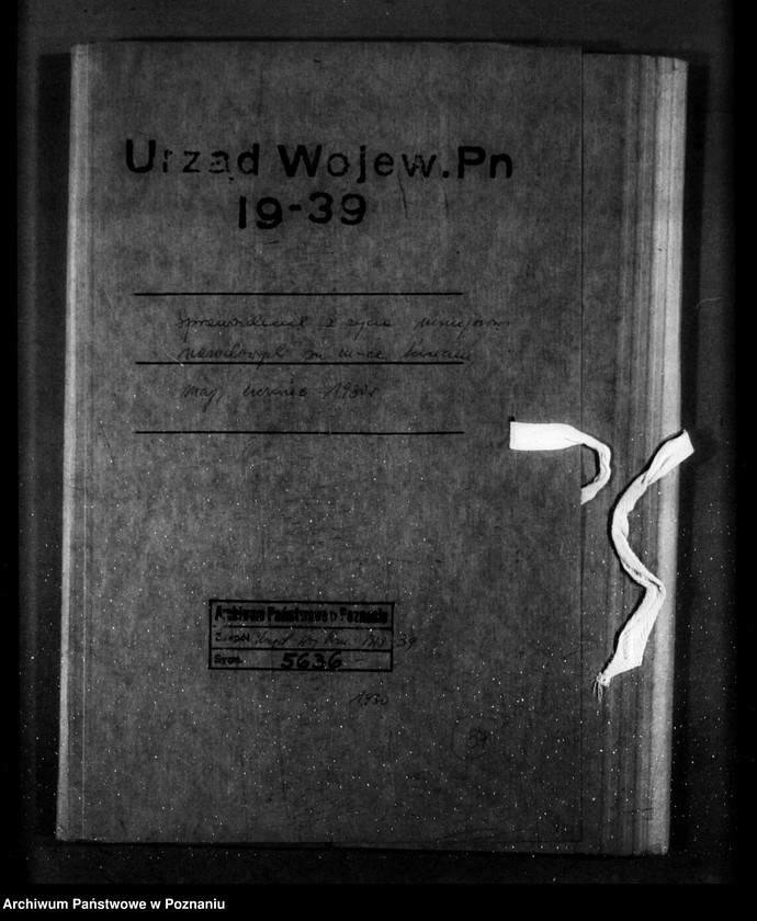 Obraz 4 z jednostki "Sprawozdania z życia mniejszości narodowych za miesiące kwiecień, maj, czerwiec 1930 r."